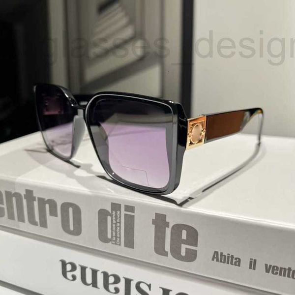 

sunglasses designer new fashionable l letter gradual facial for men and women universal ins net red square frame street p ink tide 1lh2, White;black