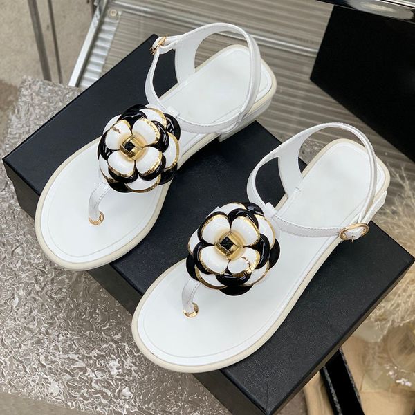 

designer womens sandals sheepskin low heels 3cm slides round toes adjustable ankle buckle dress sheos ladie retro black mules 23ss girls wit