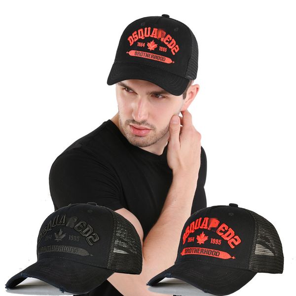 

dsquqredd2 icond2 casual fashion trend baseball hat simple classic letter print couple sports hat dsq icon street fashion hat d23/-1, Blue;gray