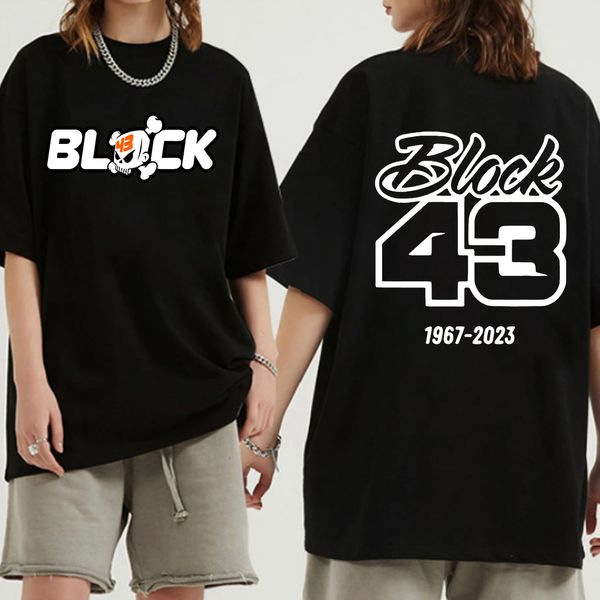 

men's t-shirts ken block 43 t shirt fashion men harajuku graphic letter print ken block tshirts male aesthetic casual cotton tees shirt, White;black