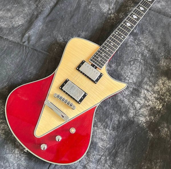 

custom mm electric guitar per pictures accept customized logo name
