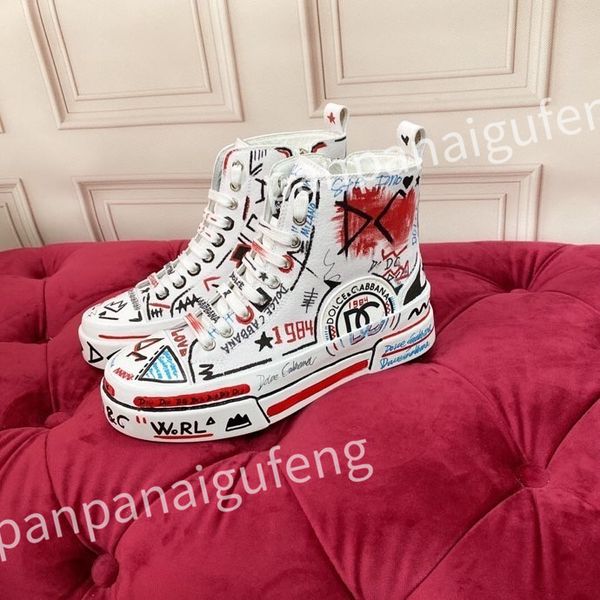 

new luxury designer women men's casual shoes fashion colorful women's flat shoes loafers fashion show platform lace-up sneakers, Black