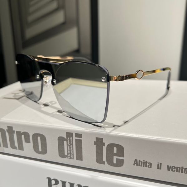 

golden rectangle sunglasses classic design sunglasses polarized lens 2 color frame optiona 7 lens color fashionable and magnificent, White;black