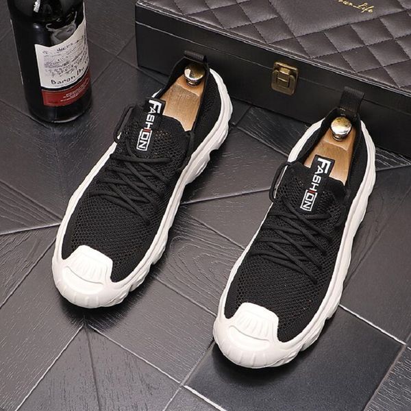 

new running shoes for man athletic training sport shoes outdoor non-slip wear-resistant sneakers for men d2h26, Black