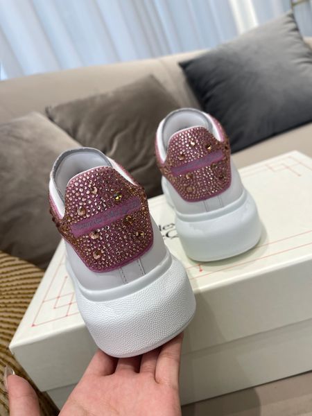 

2023new womens brand designer casual shoes mens lace-up sports shoes fashion running shoes soft and comfortable platform shoes 0414, Black