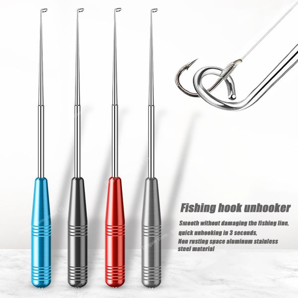 

fishing hook unhooker deep throat quick uncoupling for carp fishing accessories tools goods stainless steel safety extractor fishingfishing