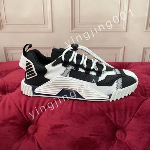 

2023 famous runner mens sneakers shoes low-calfskin trainers white black famous skateboard walkin