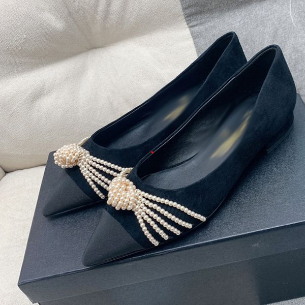 

2023 womens shoes dress shoe heels sandals sneakers party boots r high heel ballet luxury red leather flat ladies work wedding 35-40 heatsho, Black