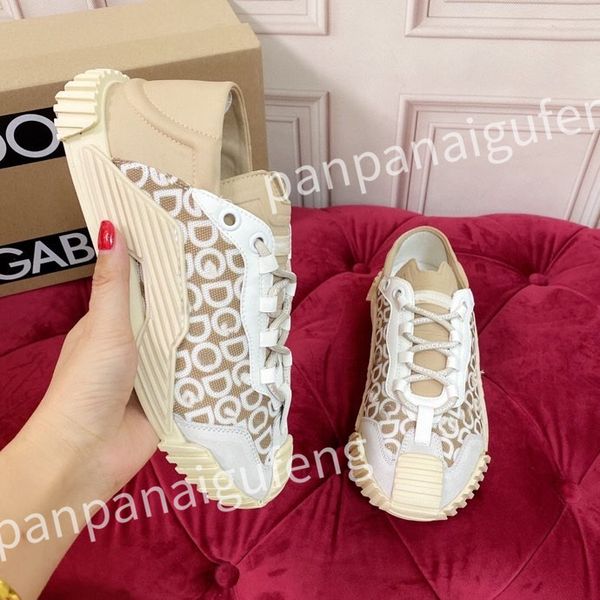 

2023 luxurys casual shoes travel fashion white sports trainers women lace-up sneaker leather flat bottom designer shoe platform lady sneaker, Black