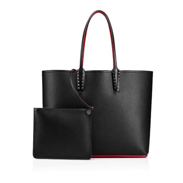 

women fashion bag cabata designer totes rivet genuine leather handbags composite famous purse shopping bags315d