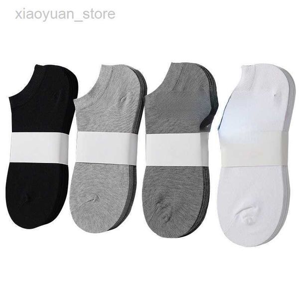 

men's socks 5 pairs/lot low cut men socks solid color black white gray breathable cotton sports socks male short socks women men