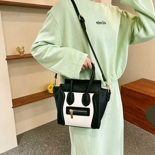 

shoulder bags women's bag 2023 trend high -quality leather smiling face bag luxury designer handbag black khaki brown bags for women