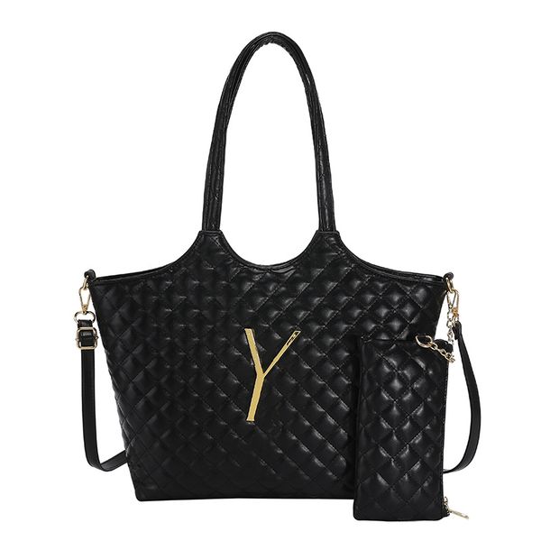 

luxury brand designer totes handbag purse for women 2 sets hand bag with coin purse ladies tote handbags female purse ruan20210