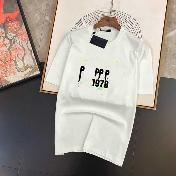 

luxury designer t shirt casual short sleeved tee womens designer t shirts round neck polo pullover summer cotton sweatshirt letter printing, White;black