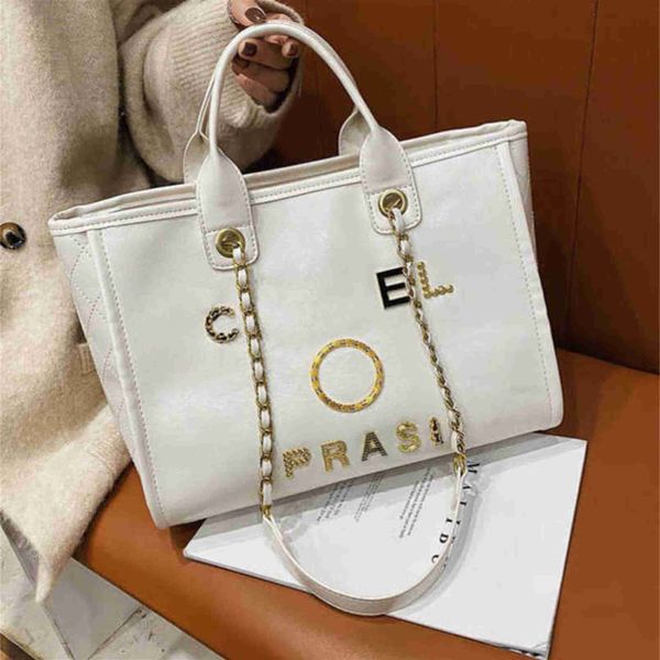 

70% off fashion luxury women's handbags beach metal pearl letter badge tote bag small leather large chain wallet backpack jp7w