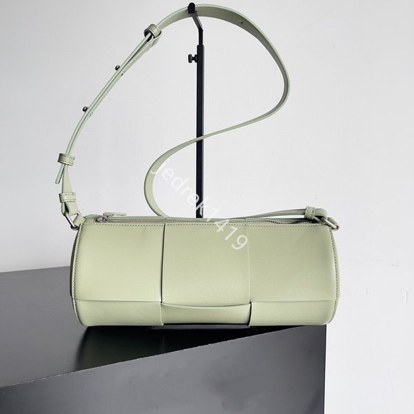 

fashion bv's arco barrel shoulder bag handwork leather weaving tote purse soft lambskin crossbody bag zipper hobo bag designer 10a hand