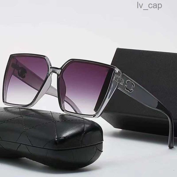 

mens women designer sunglasses luxury channel glasses fashion eyewear diamond square sunshade crystal shape sun full package glasses lunette, White;black