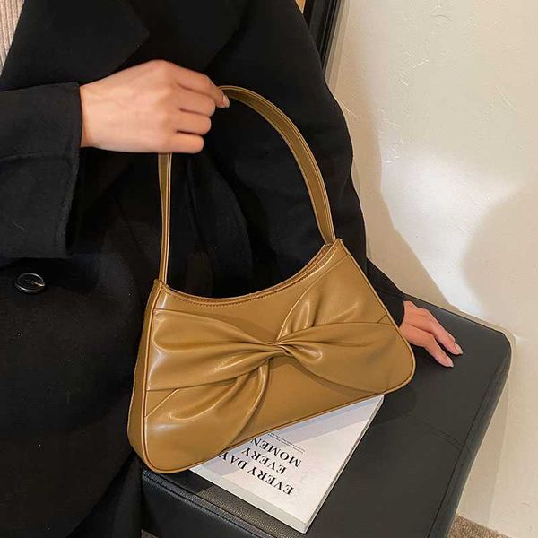 

shoulder bags 2023 brand armpit bags for women fashion bow shoulder bag luxury purses and handbags designer clutch side bag for ladies