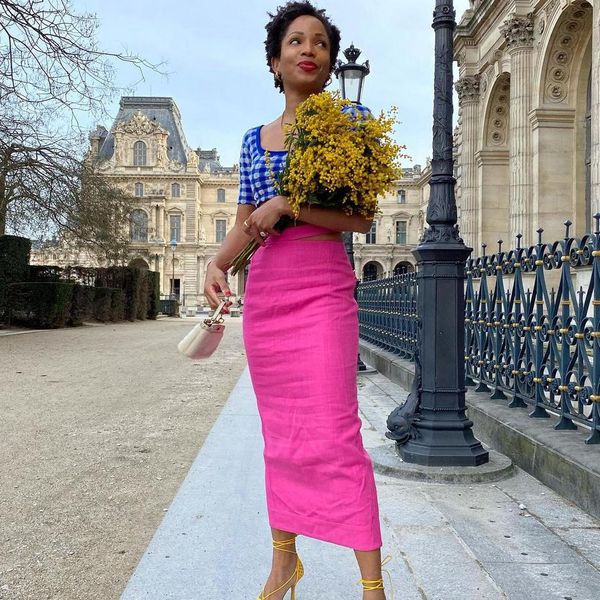 

dresses woman clothes skirt long skirt pink satin skirt woman clothing vintage skirts with button highwaisted skirt women skirt, White;black