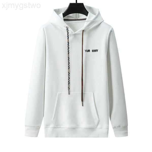 

men's hoodies sweatshirts and hats european br autumn winter round neck fashion street style long-sleeve pullover printed letters casua, Black