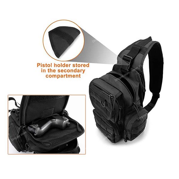 

tactical chest sling bag hunting gun holster military backpack outdoor camping hiking molle pouch climbing fishing bag xa291+a huntinghuntin