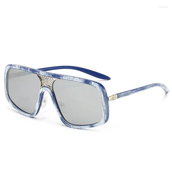 

Sunglasses Rockjoy Luxury Oversized Men Women Fashion Sun Glasses For Male Female Steampunk Shield Shades UV400 Anti Reflection