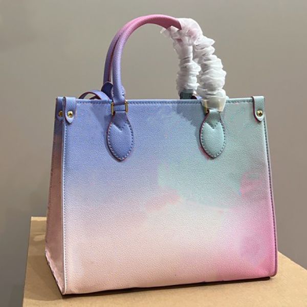 

2 colours large capacity tote bag fashion designer shoulder bags travel handbag women shopping high-quality totes party luxury handbags