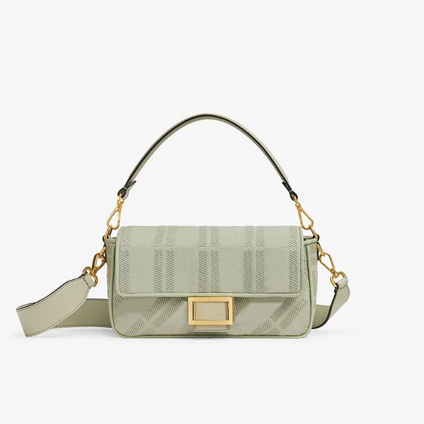 

baguette bags women shoulder cross body bag colorful letters embroidery handbags flap purse handle totes detachable color matching shoulder