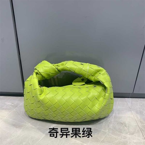 

luxurys bag venetabottegas 2023 fashion cowhide woven cloud bag versatile casual jodie mini handheld knot bag zc