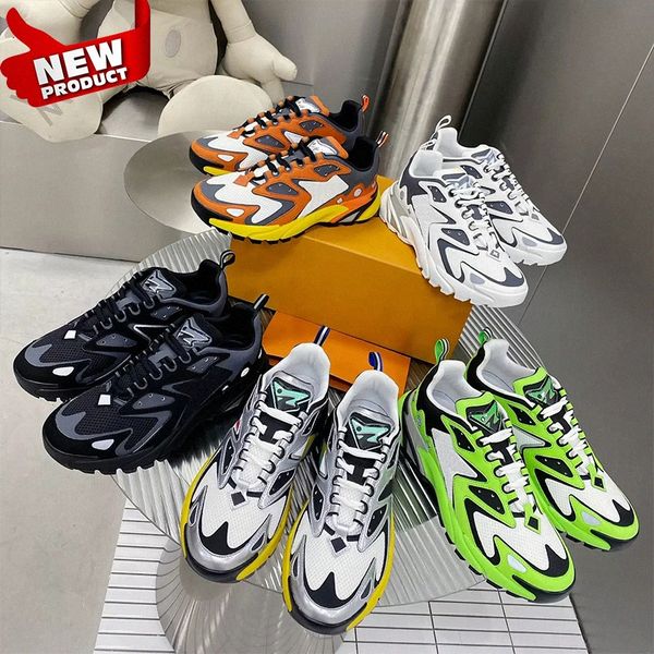 

runner tatic designer luxury running shoes for womens mens fashion breathable mesh look white black green blue comfortable sole trainers sne