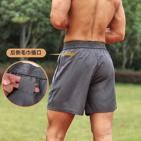 

designer men's sports shorts ll yoga shorts four minutes of pants in the summer basketball shorts stretch tennis shorts not rub off