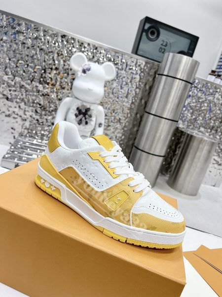 

couple l home print designer luxurys trainer casual shoes for white natural green grey cream black purple mens sports sneakers trainers