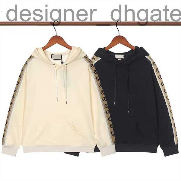 

men's hoodies & sweatshirts designer2023 men designer hoodie fashion streetwear pullover loose hoodies high street print hoodies fashio, Black