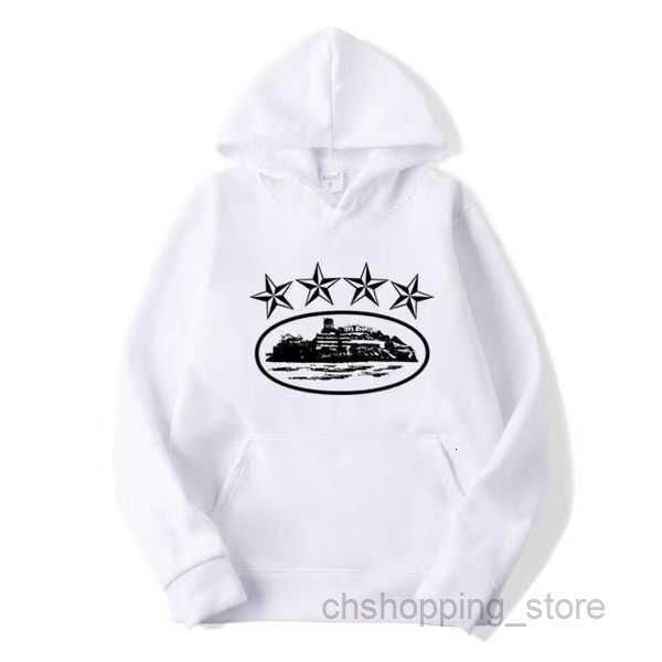 

men's hoodies corteiz designer alcatraz hoodie star print fashion hip-hop cotton clothes wo large 7zj8h3nq2, Black
