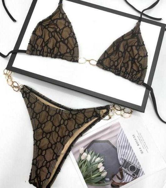 

designer bikini swimsuit summer new fashion womens swimwear swimsuit g alphabet embroidery designer beach highend lace bikini bikinis design, Black
