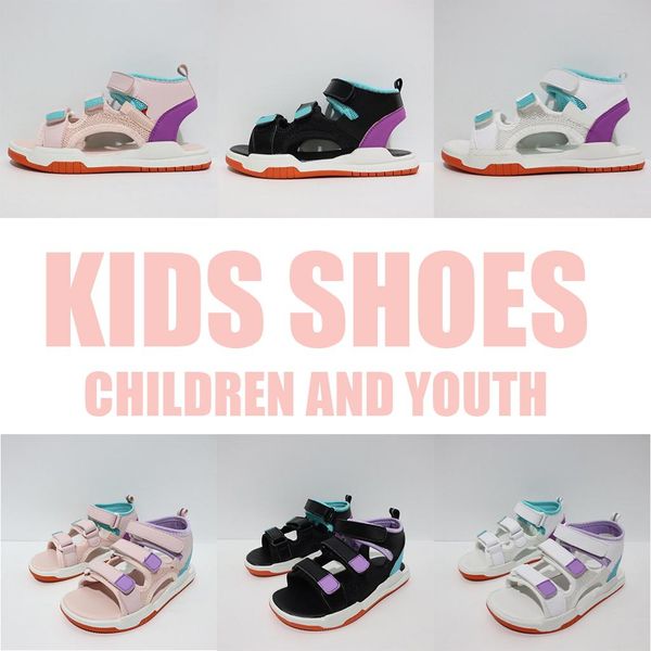 

kids shoes designer sandals children shoes sandals casual spring boys girls cute trainers toddlers baby trainer summer 306k#, Black;red