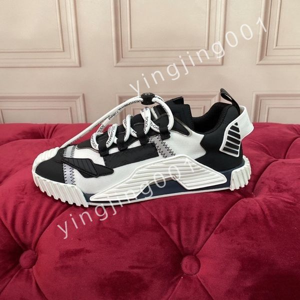 

2023 luxury famous runner men sneakers shoes low-calfskin trainers white black famous skateboard walkin
