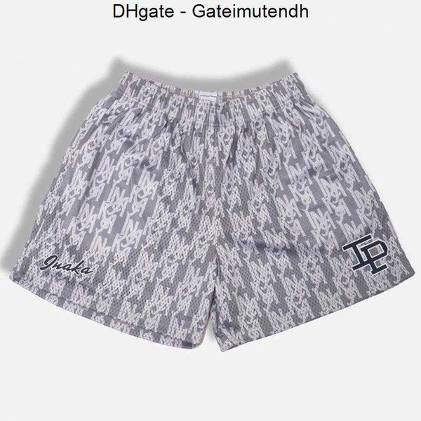 

men's shorts inaka power mens 2022 summer basketball pant gym ip basic men/women streetwear breathable mesh sport pantsmen's, White;black