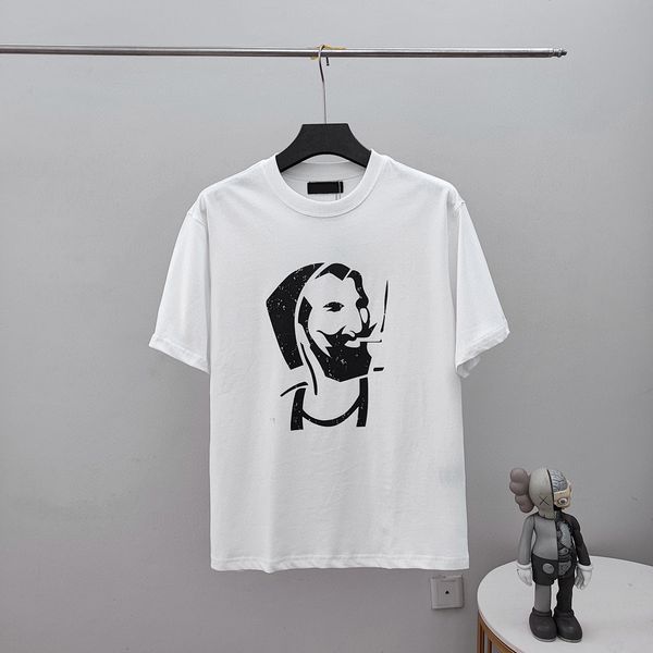 

men's plus tees & polos round neck embroidered and printed polar style summer wear with street pure cotton w12f, Black;brown