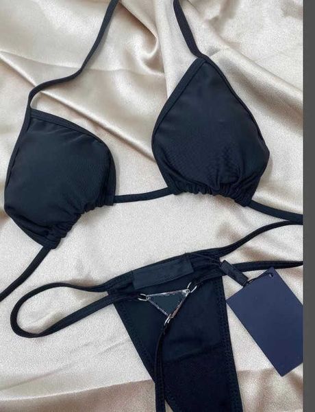 

designer bikini swimsuit 2023 women underwear swimsuit designer bikini ladies swimsuits swimwears bathing suits summer bikinis womans brand, Black