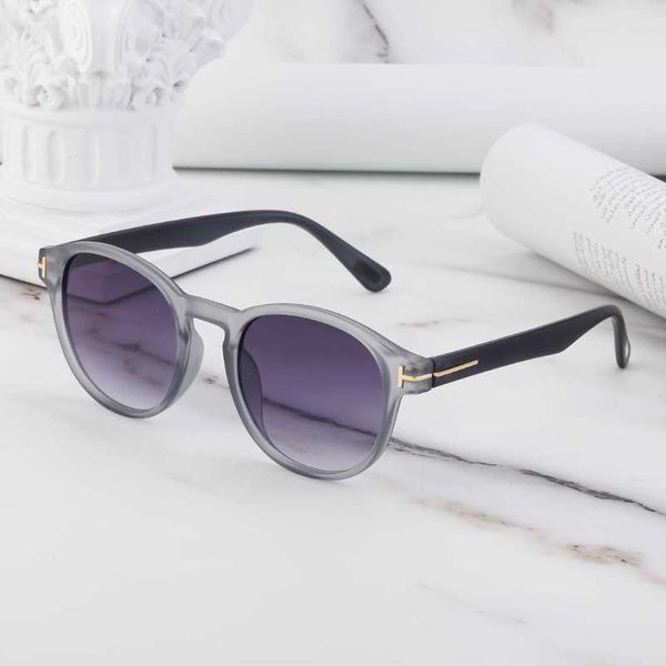 

621s shion tom brand round sunglasses women men 2023 aesthetic shades streetwear retro oculos de sol uv400, White;black