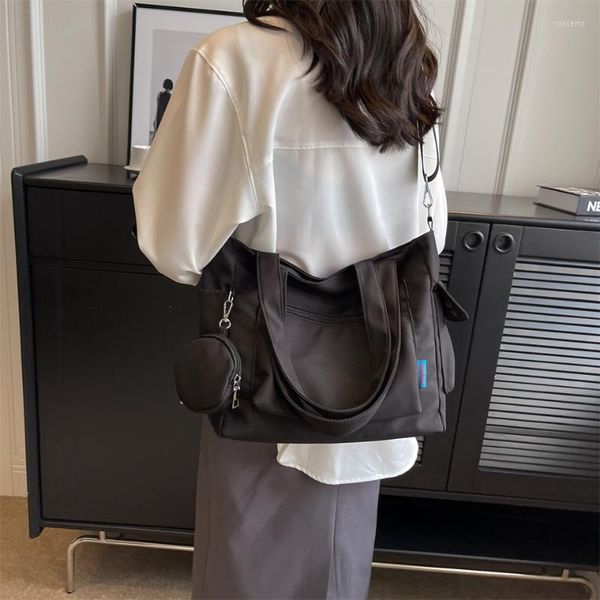 

shoulder bags ladies bag fresh tote casual simple large-capacity portable underarm