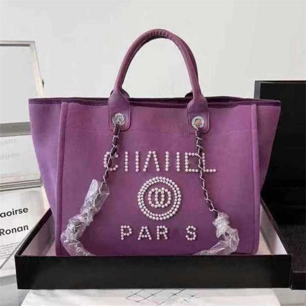 

60% off luxury women's handbags beach pearl canvas embroidered bag small large female pack backpack ydys