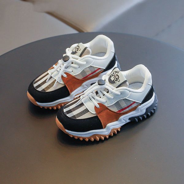 

kids sports shoes four seasons version casual sneakers children outdoor shoes girls running shoes boys shoes size 26-36, Black;red