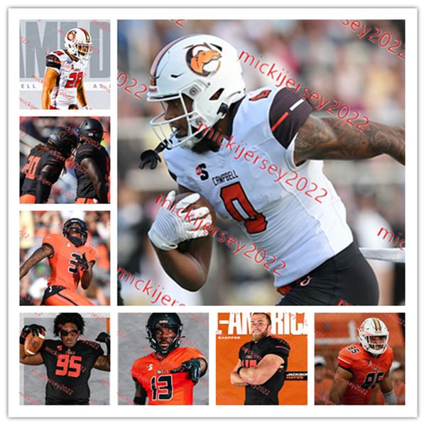 

alston orji mike edwards campbell football jersey aaron maddox ezeriah anderson jorell baum jared gibble jacob abel campbell fighting camels, Black