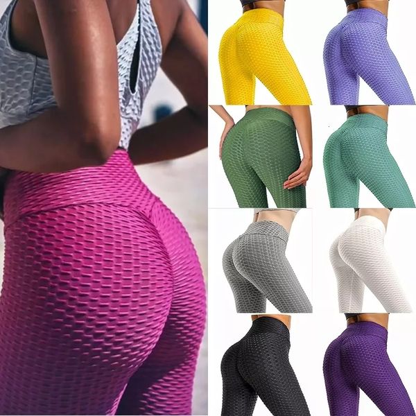 

women's leggings butt crack booty leggings women clothes anti cellulite seamless leggins push up high waist lift sports yoga pants fitn, Black