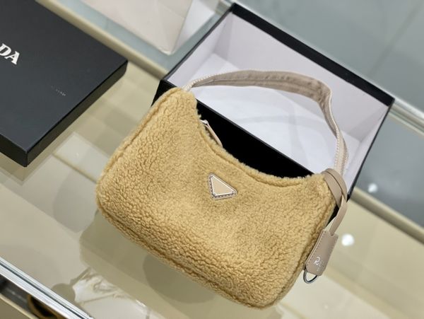 

fashion brand bag rabbit hair handbag designer women's crossbody bag shoulder bag