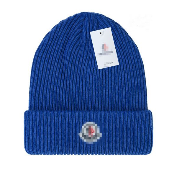 

designer beanie knitted hat fashion letter couple headwear -4 cap cashmere letters casual outdoor warm windproof stretch, Blue;gray
