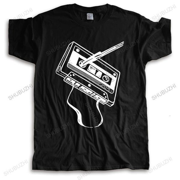 

men's t-shirts men's t-shirts mens fashion summer short sleeve t shirt classic old skool cassette tape loose for him plus size te, White;black