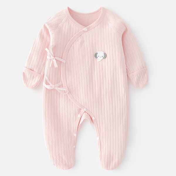 

rompers spring autumn toddler outfit 0 to 3 months born clothes cartoon cute soft cotton baby boy girl rompers infant clothing bc2264 230418, Blue